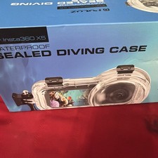 Invisible Dive Case For Insta360 X5 Waterproof to 160ft