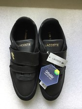 Lacoste Ortholite Black Trainers Size 6