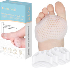 Metatarsal Pads 12 Pack Ball of Foot Cushions for Women  Men Gel Soft Foot Pad