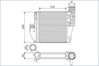Valeo LadeluftküHler FüR Peugeot 2008 I Cu_ 1.2 THP 110/Puretech 110