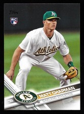2017 Topps #US4 Matt Chapman RC Rookie Card. rookie card picture