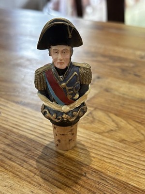 Handbemalter Admiral Flaschenverschluss