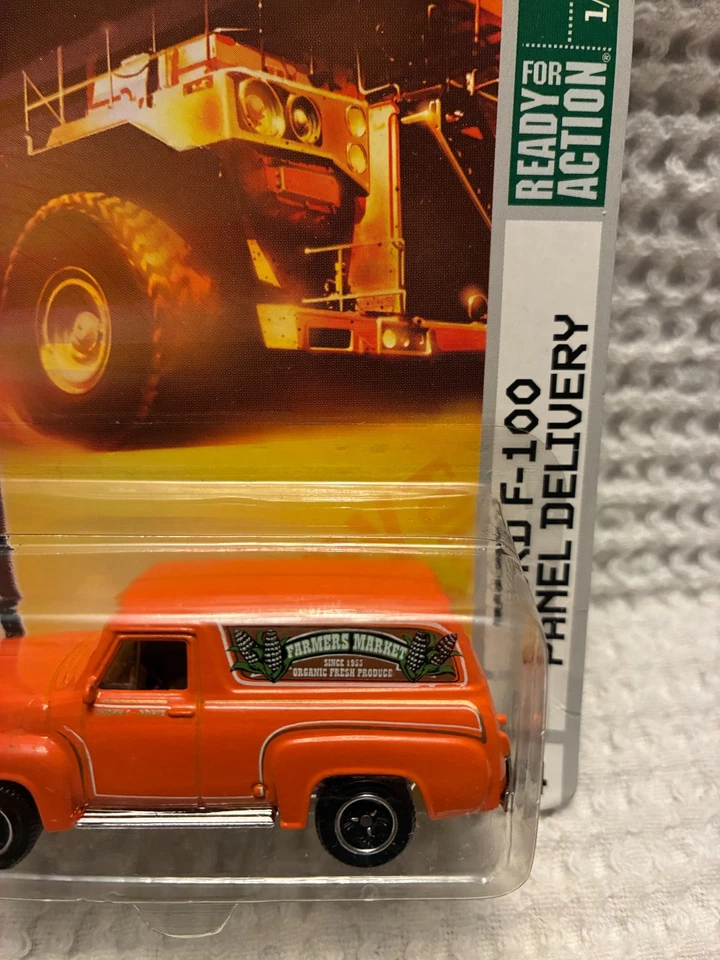 2007 Matchbox Ford F-100 Panel Delivery- Farmer's Market- Ready for Action 1:64 - Image 3 of 4