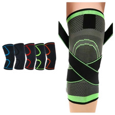 Knee Sleeve Compression Brace Support For Spo...