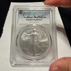 CelebrityMint “Paul Molitor” Signed PCGS 2025 Silver Eagle GemBU Sandlot Cast