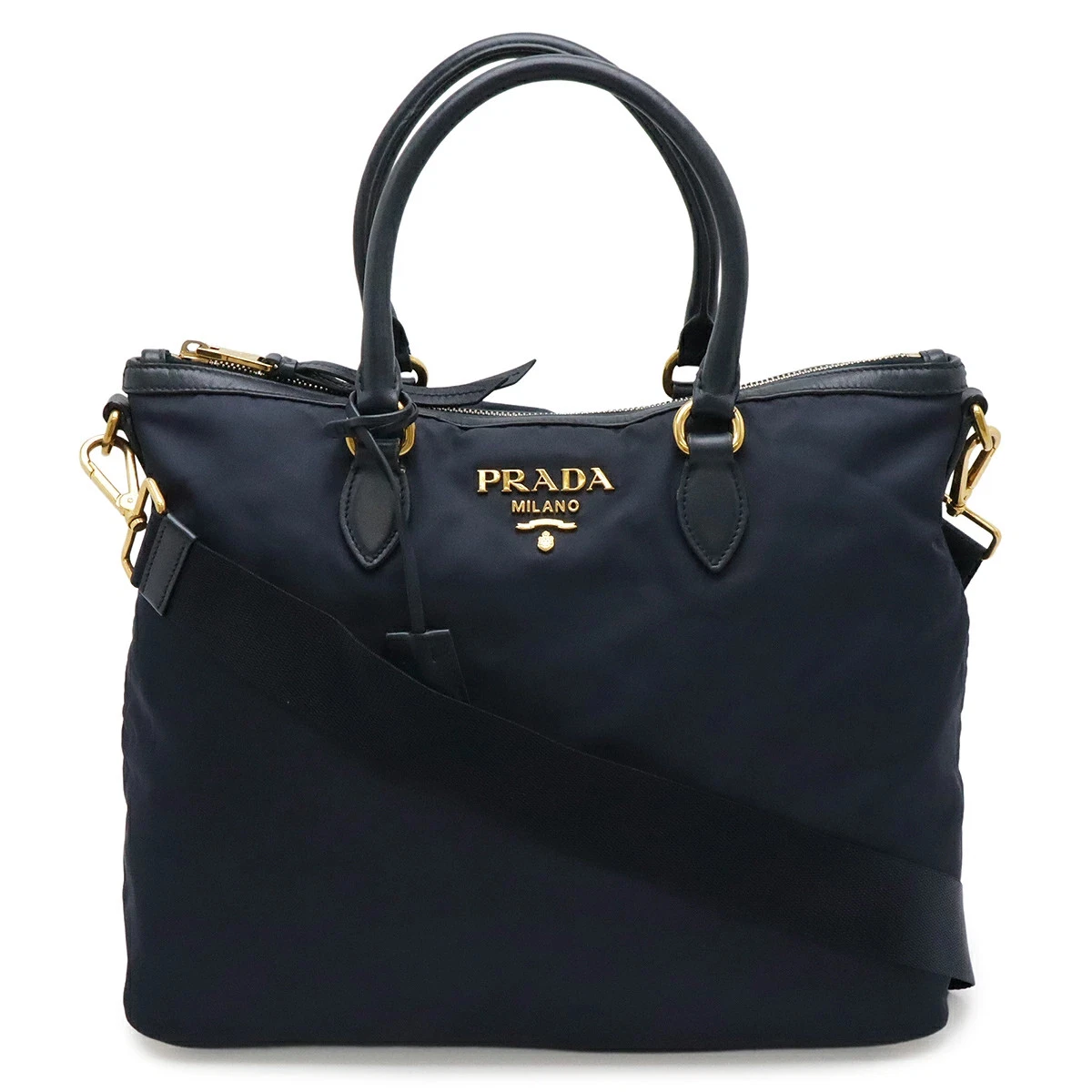 PRADA Tessuto Nylon Exterior Tote Bags & Handbags for Women for