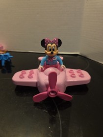 LEGO Duplo 10830 Minnie's Cafe Airplane And Junior Minnie Mouse Replacement Pink