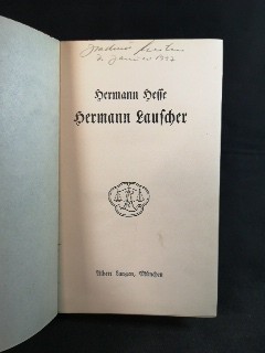 Hermann Lauscher. Hesse, Hesse: - Bild 2 von 5