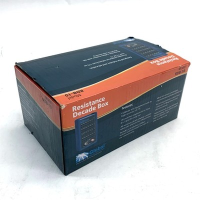Global Specialties Resistance Decade Box RDB-10 Electric Test 1-11 OHM Open Box