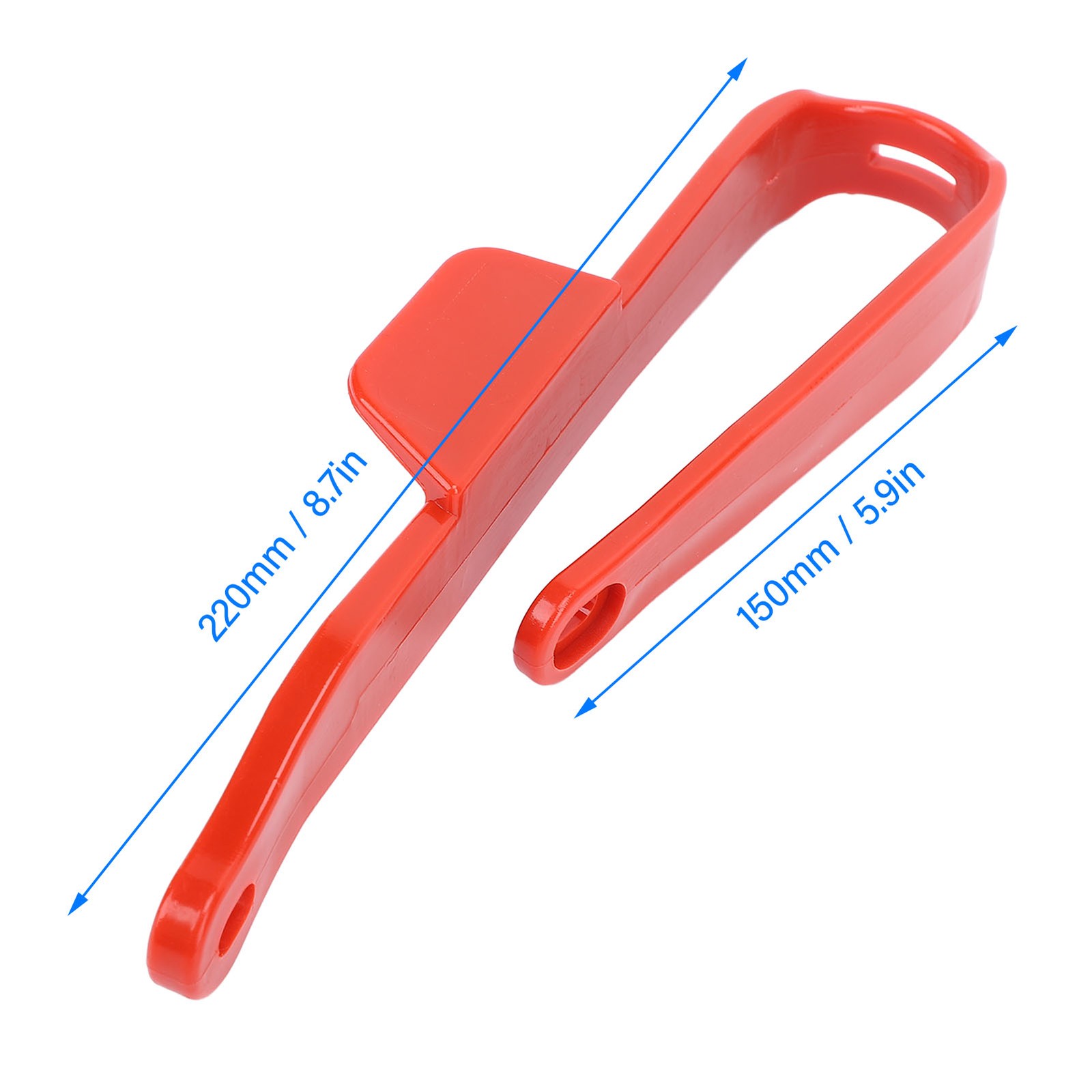 Swing Arm Chain Slider Plastic Rear Swingarm Chain Slider Guard For BSE 110 125