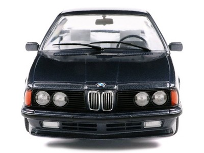 1984 BMW 635 CSI (E24) MACAU BLUE 1/18 DIECAST MODEL BY SOLIDO