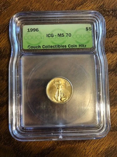 1996 $5 Gold Eagle NGC MS70 - $5 Gold Eagle