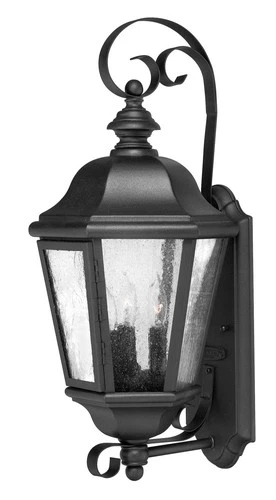 Hinkley Edgewater 21" High Black LED Outdoor Wall Light - Picture 2 of 2