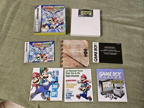 Mario and Luigi: Superstar Saga Gameboy Advance Complete CIB-EX+