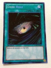 DARK HOLE LCJW-EN283 LEGENDARY COLLECTION 4: JOEY'S WORLD YU-GI-OH FIRST EDITION