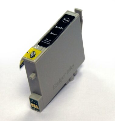 Badger Tintenpatrone schwarz kompatibel mit Epson T0481