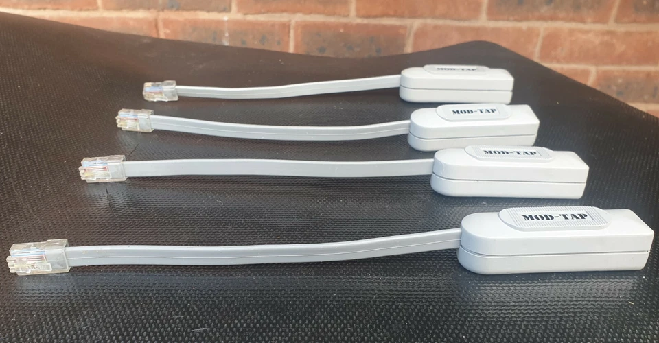 MOD-TAP RJ45 TO BT6L PABX TELEPHONE LINE ADAPTER 42-114 / 42-111-1A / 2A x 4 - Image 2 of 4