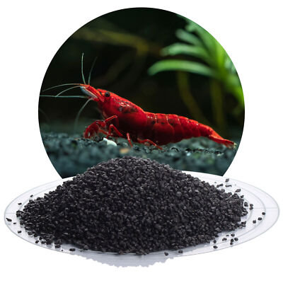 Aquariumkies schwarz 5 kg 2-3 mm Bodengrund Aquariengrund Kies Aquarium Farbkies