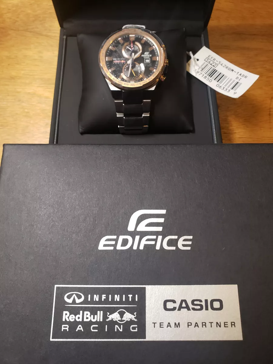 Casio Edifice EFR-542RBM-1AJR Infiniti Red Bull Racing Limited
