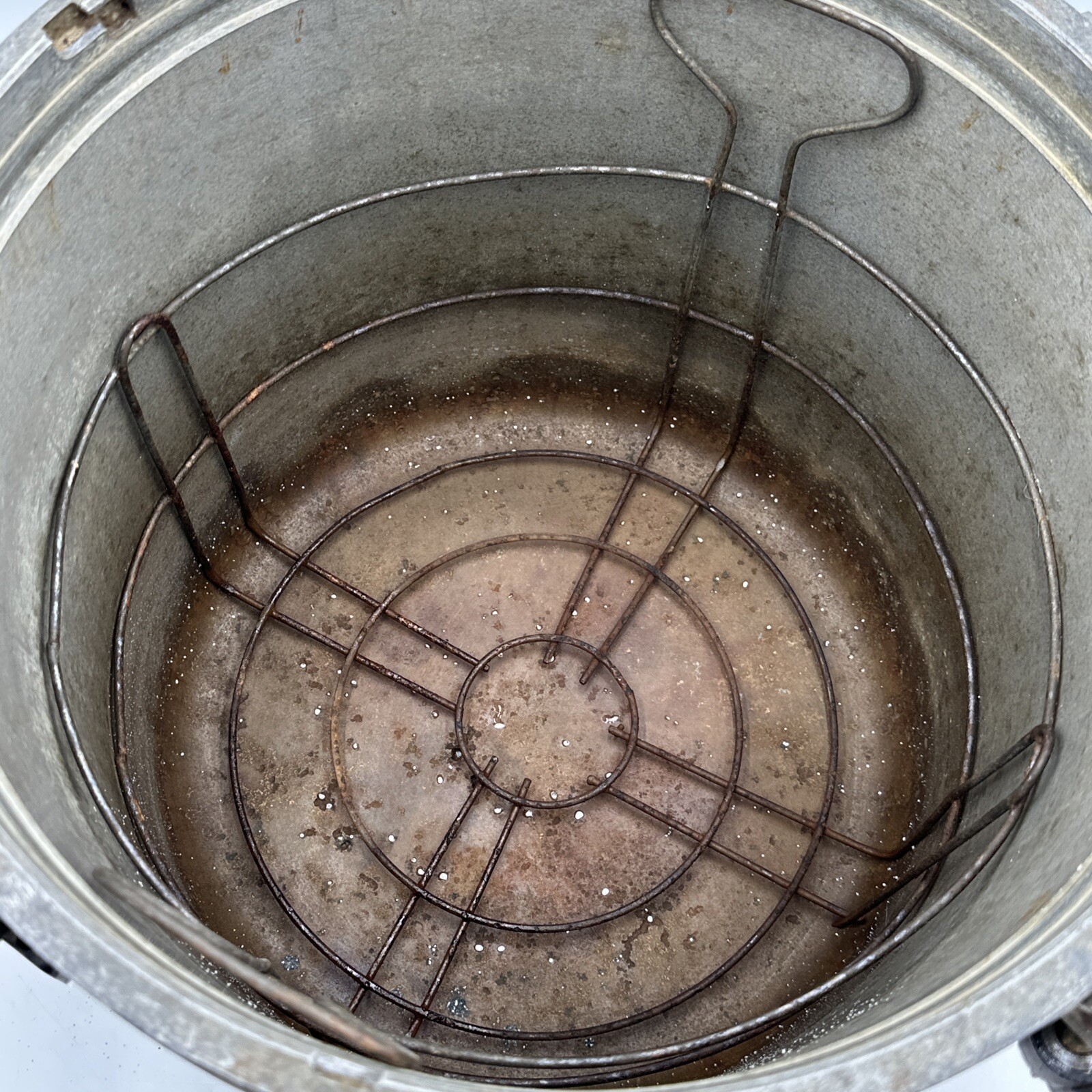 Antique National Pressure Cooker Eau Claire Wis. C25 Pressure Cooler Canner-Read