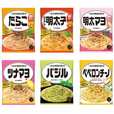 Japanisches Popular Food Kewpie Mixed Pasta Sauce 6 Sorten Set aus Japan 8389