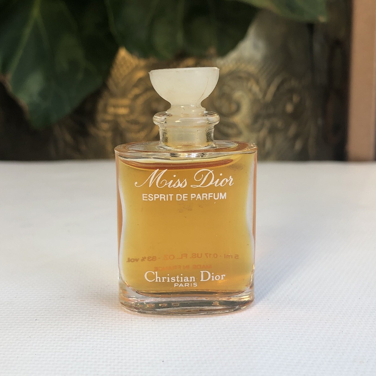 1980 年代　Miss Dior Esprit de Parfum 50ml 💝Vintage Miss Dior Christian Dior ESPRIT DE PARFUM 5ml MINI