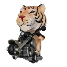 TOYANDONA Inertial Tiger Riding Motorcycle Toy