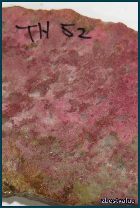 zbv- Excellent Top Pink Thulite Rough Slab from Norway!! | eBay