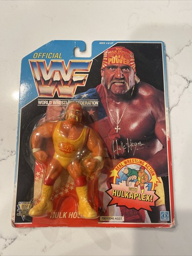 1992 WWF Hasbro Hulk Hogan Series 5 MOC Factory Se...