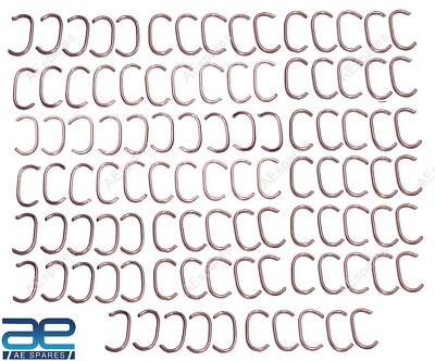 Hog Rings C-Clips / Upholstery Clips Set of 100 Units For Car Seat Fence ECs