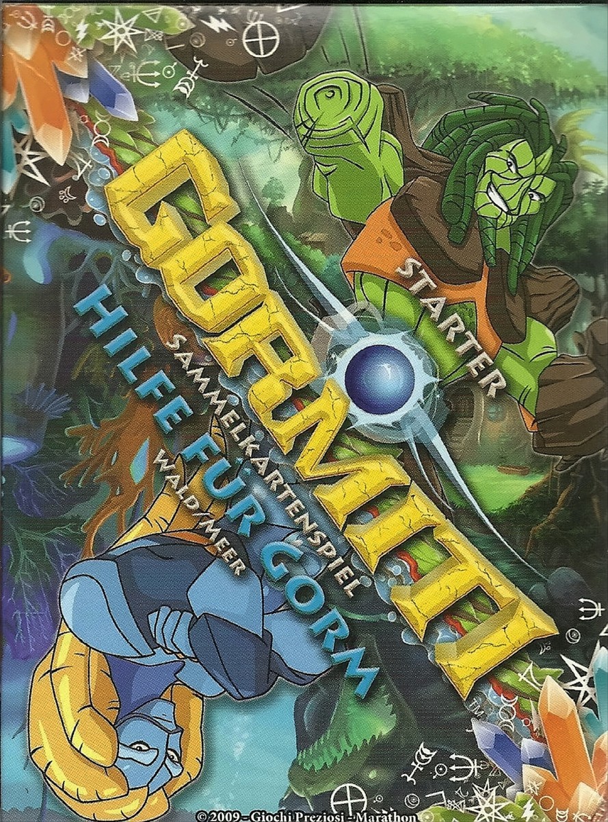 Gormiti Starter Serie Hilfe für Gorm Wald/Meer Neu OVP