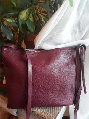 borsa Coccinelle in pelle colore bordeaux | eBay