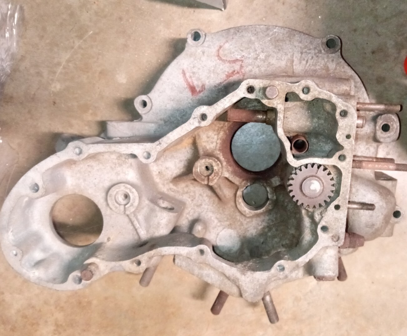 1957 HarleyDavidson Panhead Right Side Engine Case eBay