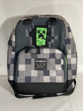 minecraft creepy creeper backpack