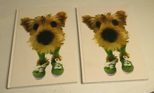 2 Vintage 2003 Leap Year Productions Hana Deka Journal Yorkie Yorkshire Terrier