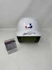 VLADIMIR GUERRERO SIGNED AUTOGRAPH FULL SIZE HELMET MONTREAL EXPOS JSA COA