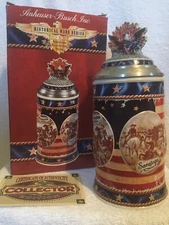 Anheuser Busch Historical Wars Series American Revolution Stein CS447