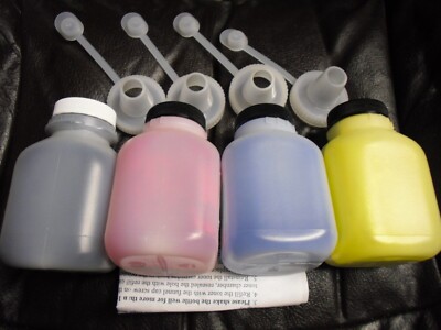4PK Toner Refill + 4 Chip for Samsung CLP-415 CLX4195 CLT-504S Color printer