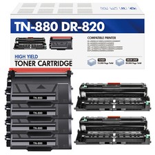 DR820 TN880 Compatible With Brother TN880 MFC-L6700DW MFC-L5850DW HL-L6200DW lot