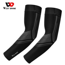 Summer Anti-UV Cycling Ice Silk Arm Sleeves Reflective Arm Warmers Sun Sleeves