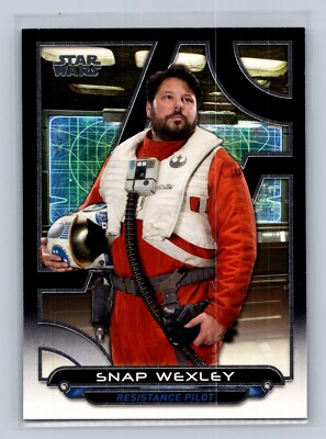 Snap Wexley - 2017 Star Wars Galactic Files Base  Card # TFA-20
