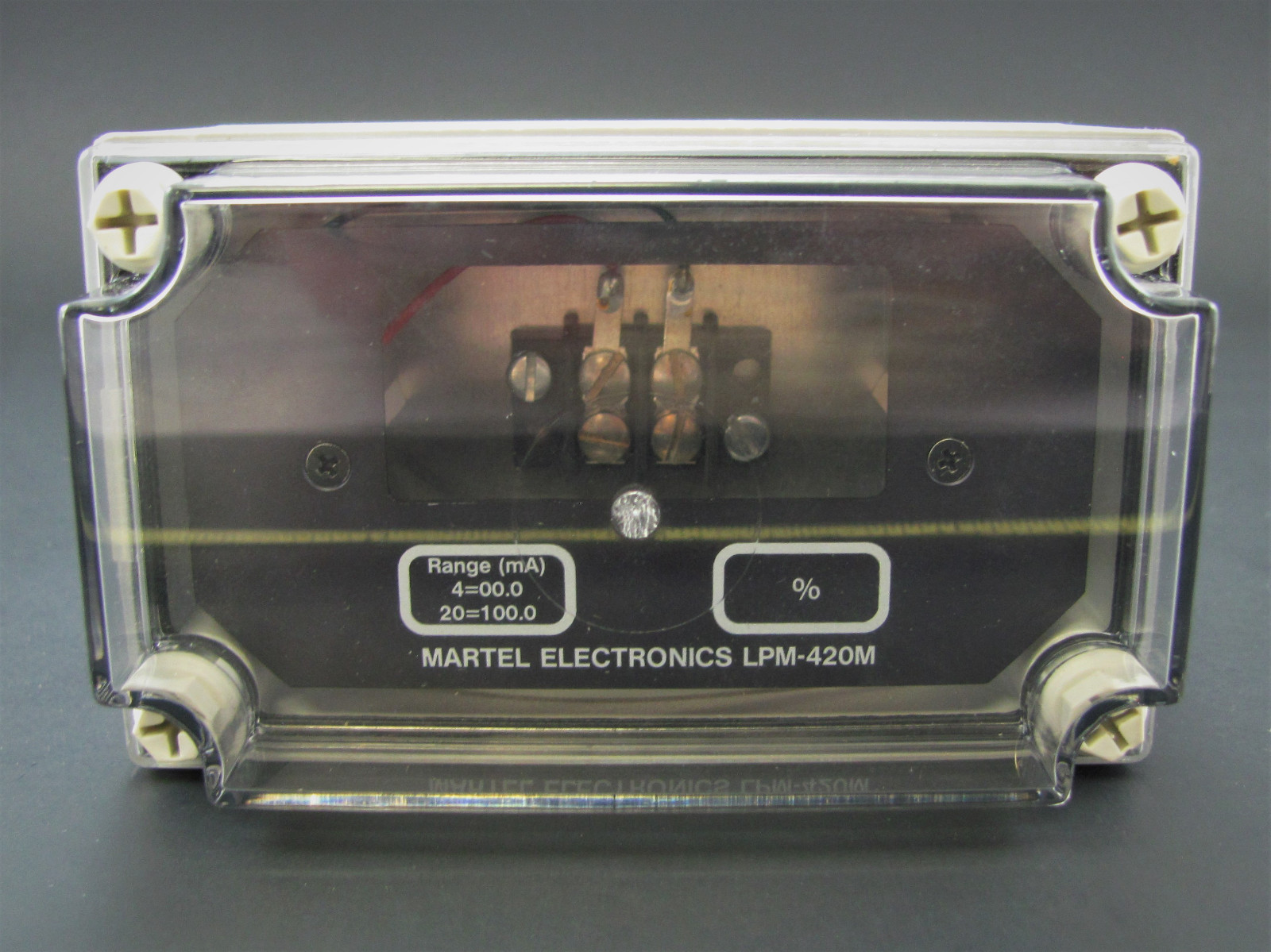 NEMA 4X Enclosure for LPM420 Panel Meter - Martel LPM420N *NOS*