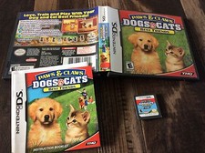 Paws  Claws: Dogs  Cats Best Friends Nintendo DS, 2007 Used Free US S/H