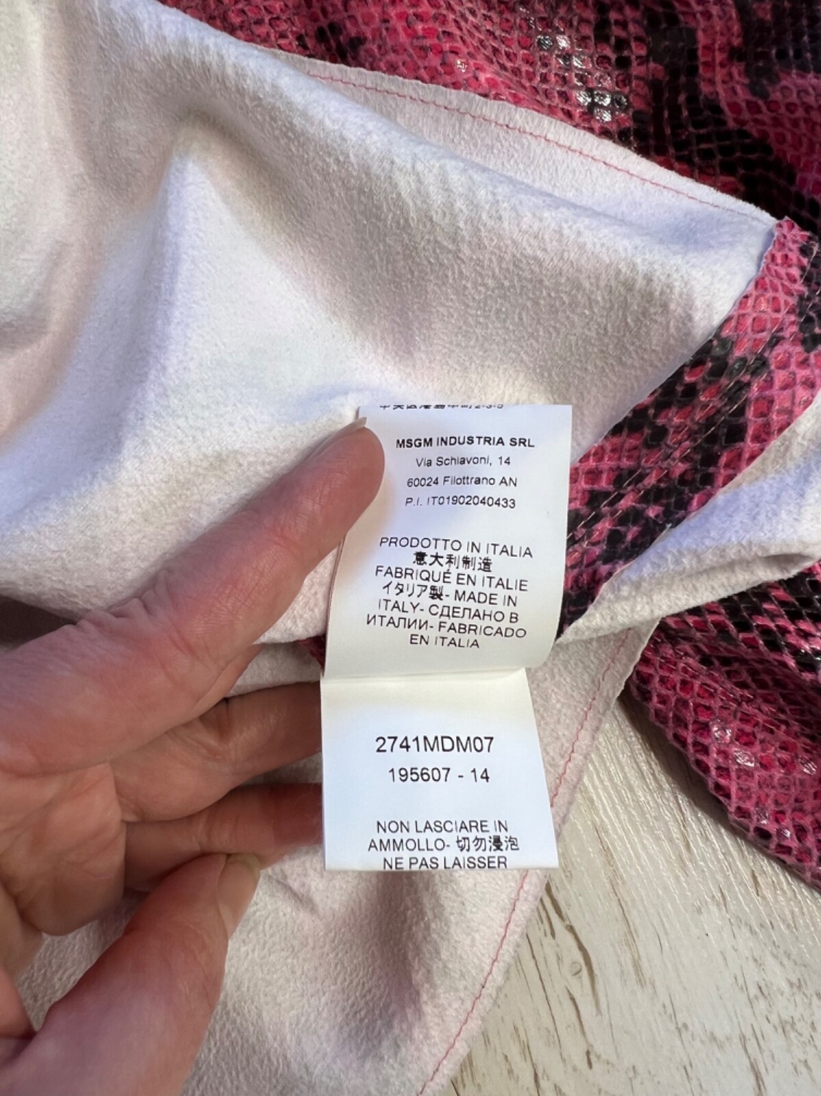 MSGM phyton print ruffled blouse - image 14