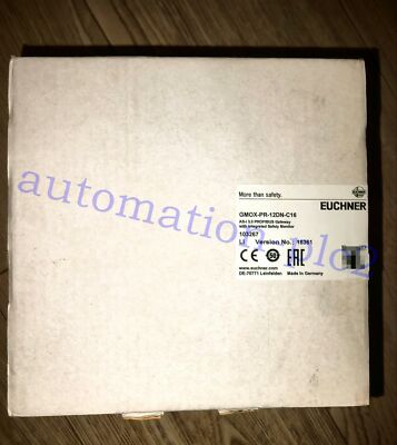 NEW EUCHNER GMOX-PR-12DN-C16 103267 Security control module Fast FedEx or DHL
