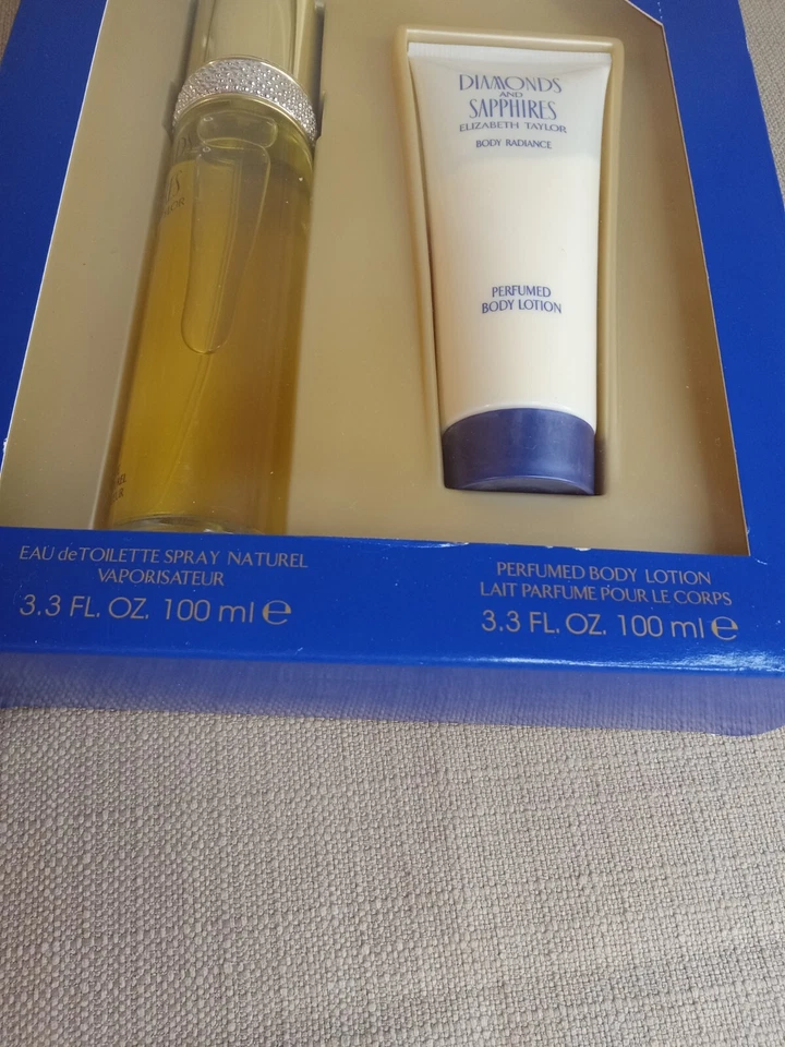 Diamonds and Zapphires eau de spray y loción corporal perfumada 3,3 fl oz cada uno Foto 2 de 4