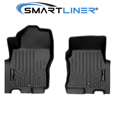 SMARTLINER Custom Fit Floor Mats 1st Row Liner Set OEM 2022-2025 Nissan Frontier