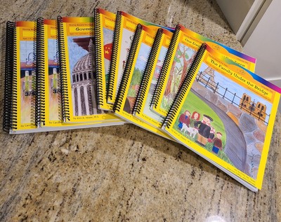 Lot of 9 Moving Beyond the Page Ages 7-9 Homeschool Curriculum Workbooks