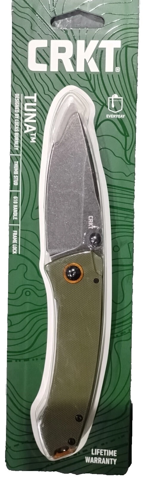Navaja mango de aluminio CRKT cuchillos plegables de colección