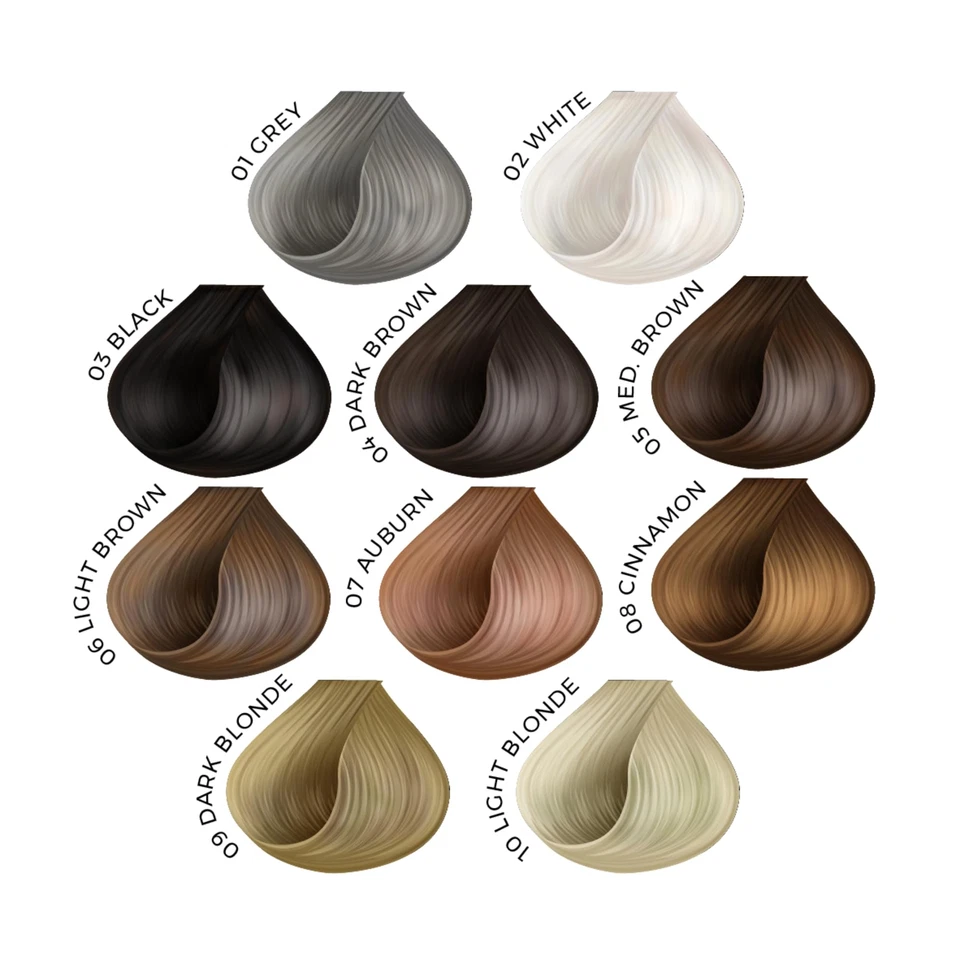 Наногенные волокна для уплотнения волос темно-коричневые 30 грамм - Изображение 2 из 4